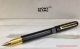 2018 Clone Montblanc M Marc Newson Rollerball Black & Gold Clip139 (2)_th.jpg